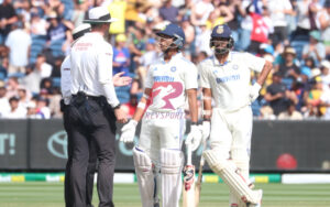 Yashasvi Jaiswal after his decision over dismissal at the MCG