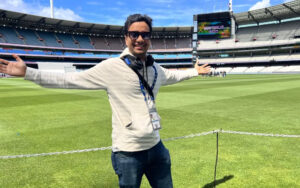 Agnijit Sen at the MCG