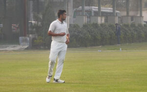 Anshul Kamboj in the Ranji Trophy