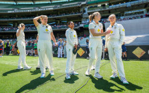 Australia vs England at the MCG for the Women's Ashes Test