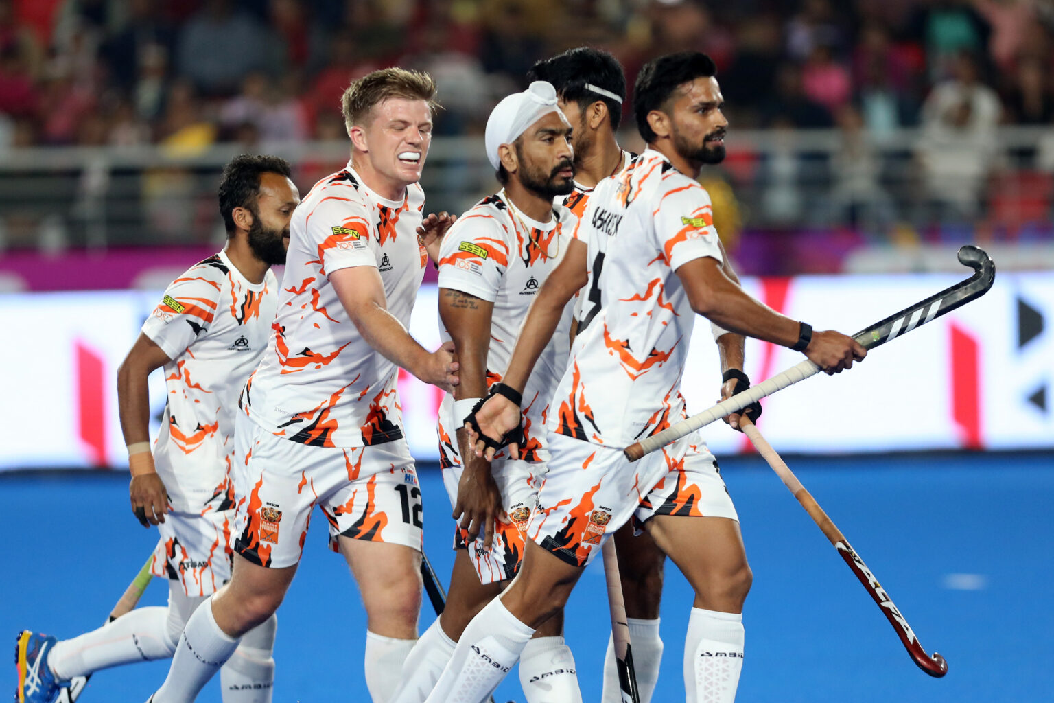 Bengal Tigers set the pace in Hero Hockey India League Rourkela, Odisha, India on the 29th December, 2024.