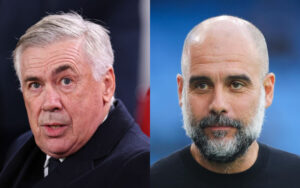 Carlo Ancelotti and Pep Guardiola