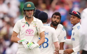 Jasprit Bumrah vs Sam Konstas at the SCG