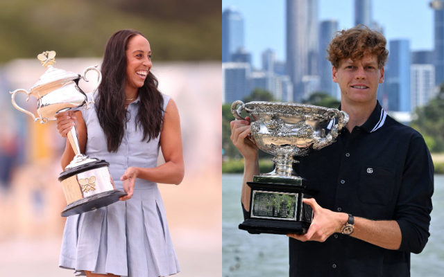 A Slam of Firsts: Keys and Sinner Reign Supreme in Melbourne Madison Keys and Jannik Sinner with the Australian Open Titles