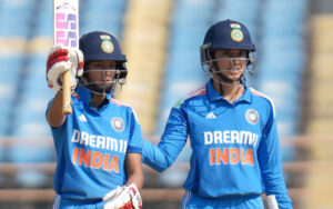 Pratika Rawal and Smriti Mandhana in the Ireland series