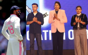 Sourav Ganguly, Jhulan Goswami, Mithali Raj at the CAB event