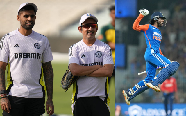 Intent from first ball to last – How the Gambhir-SKY template has changed India’s T20 cricket Suryakumar Yadav with Gautam Gambhir and Tilak Varma for Team India
