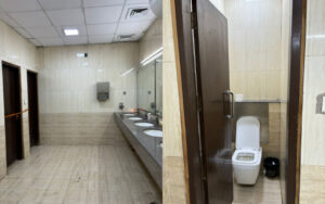 Washroom conditions at the India Open