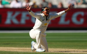 Alana King at the MCG during Australia vs England, Women's Ashes Test