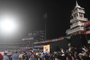 Floodlights issue during the second ODI between India and England