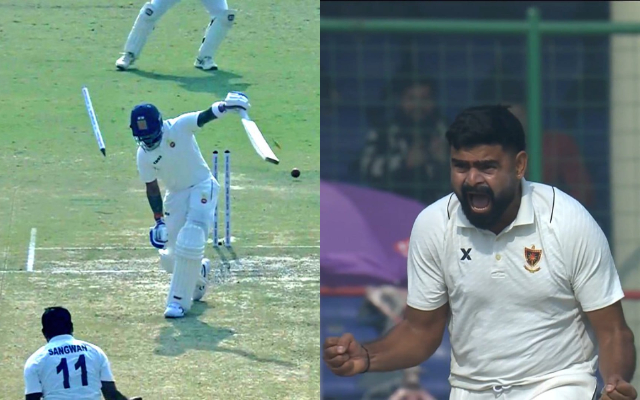 Abuse of Himanshu Sangwan a glaring example of India’s obsession with stars, rather than cricket Himanshu Sangwan after taking Virat Kohli's wicket