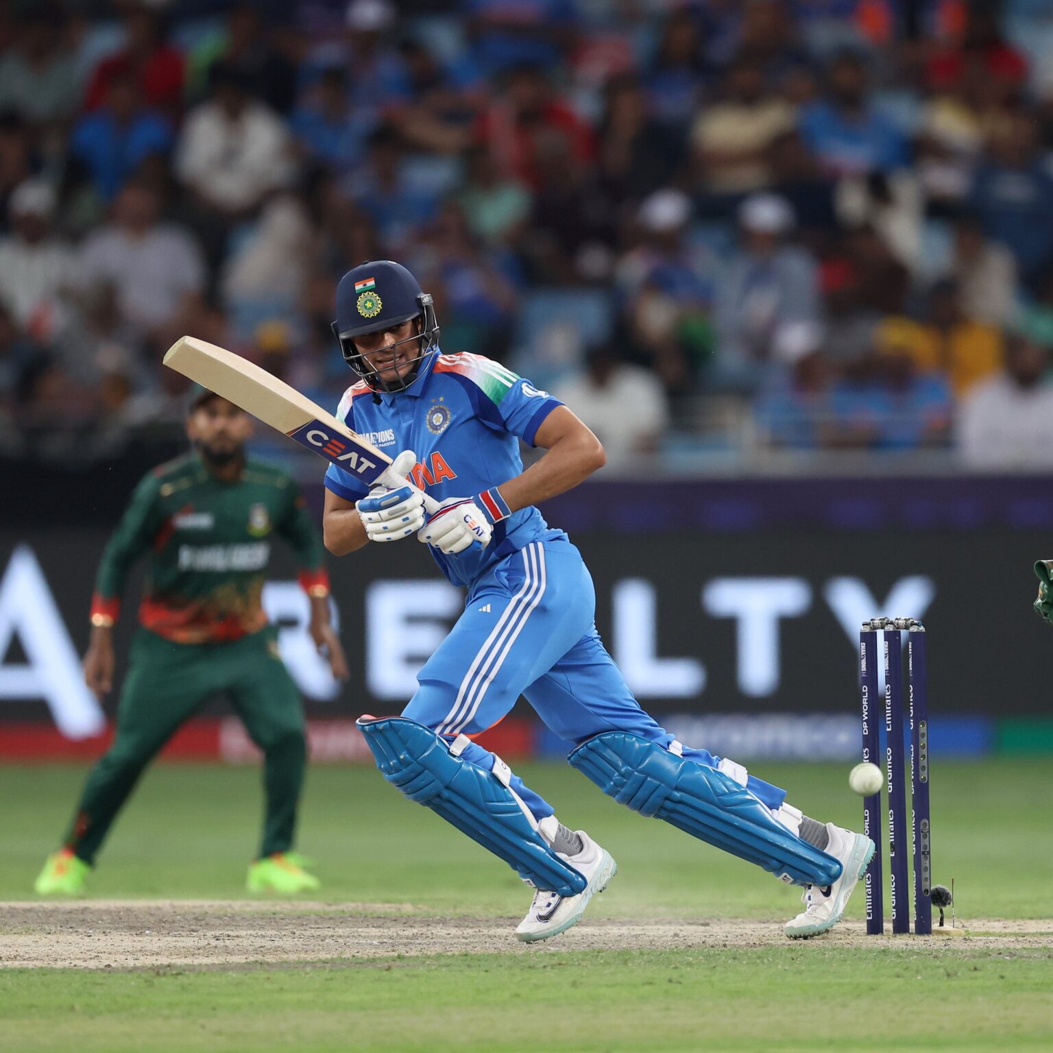 Gill and Shami do star turn, as India start with a win Shubman Gill in action against Bangladesh in ICC Champions Trophy 2025