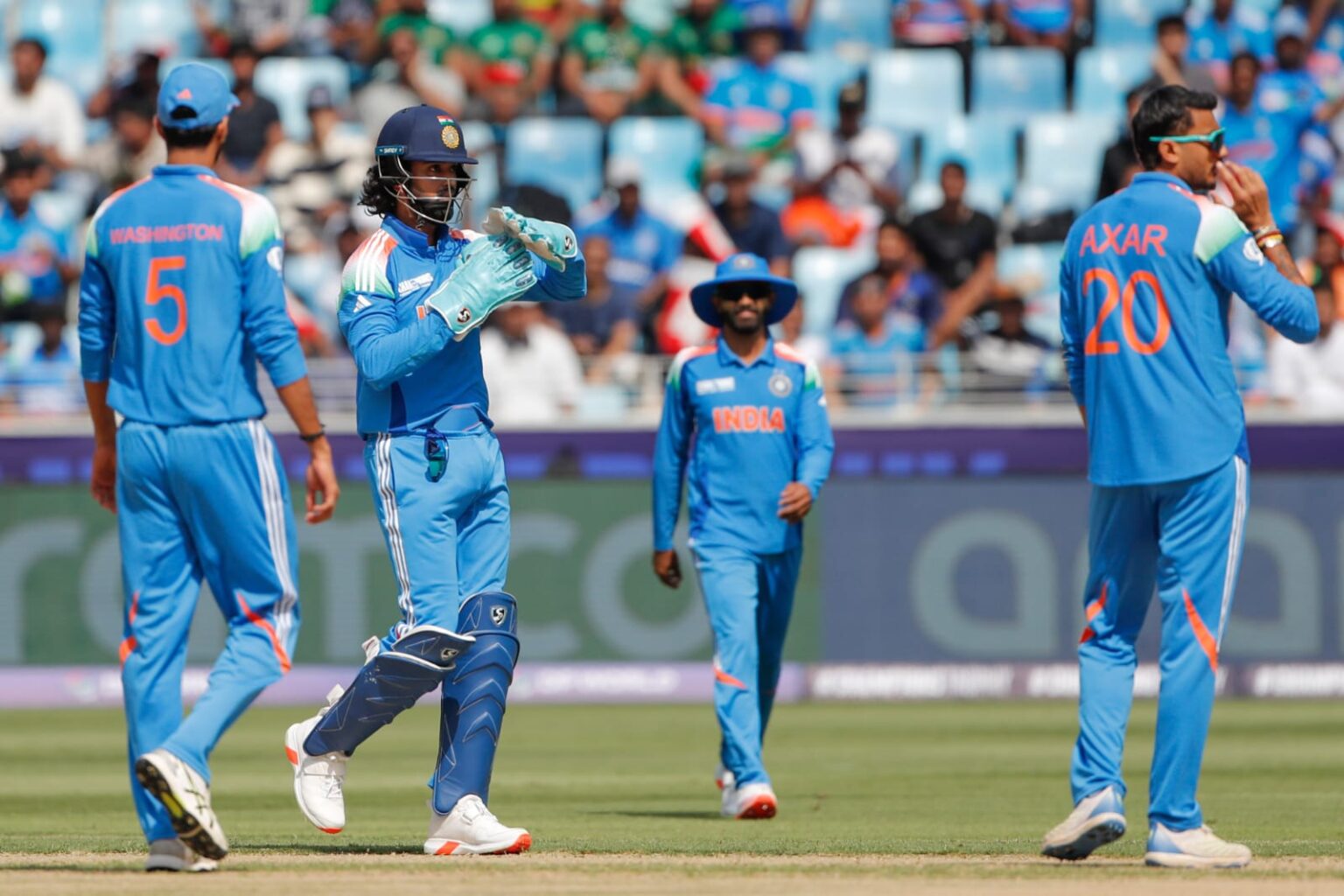 Did India err in sending Axar ahead of Rahul against Bangladesh? KL Rahul and Axar Patel for team India vs Bangladesh in the ICC Champions Trophy 2025