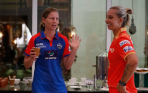 Meg Lanning for Delhi Capitals and Ashleigh Gardner for Gujarat Giants