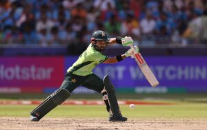 Mohammad Rizwan for Pakistan vs India in the ICC Champions Trophy 2025