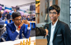 Praggnanandhaa at the Tata Steel Chess