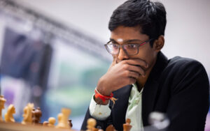 Praggnanandhaa at the Tata Steel Chess