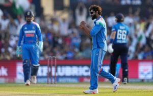 Ravindra Jadeja during the second ODI