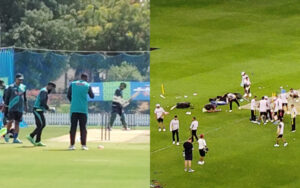 Team India and Bangladesh's practice sessions ahead of their game in Dubai in the ICC Champions Trophy 2025