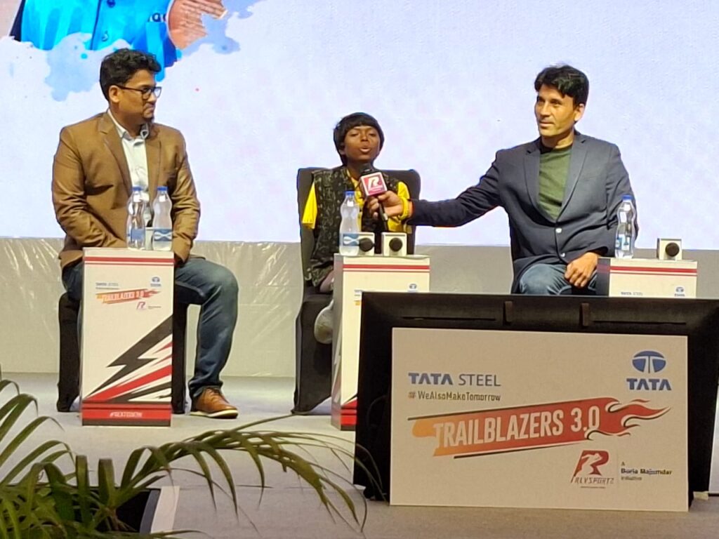 Payal Nag at Tata Steel Trailblazers conclave 3.0