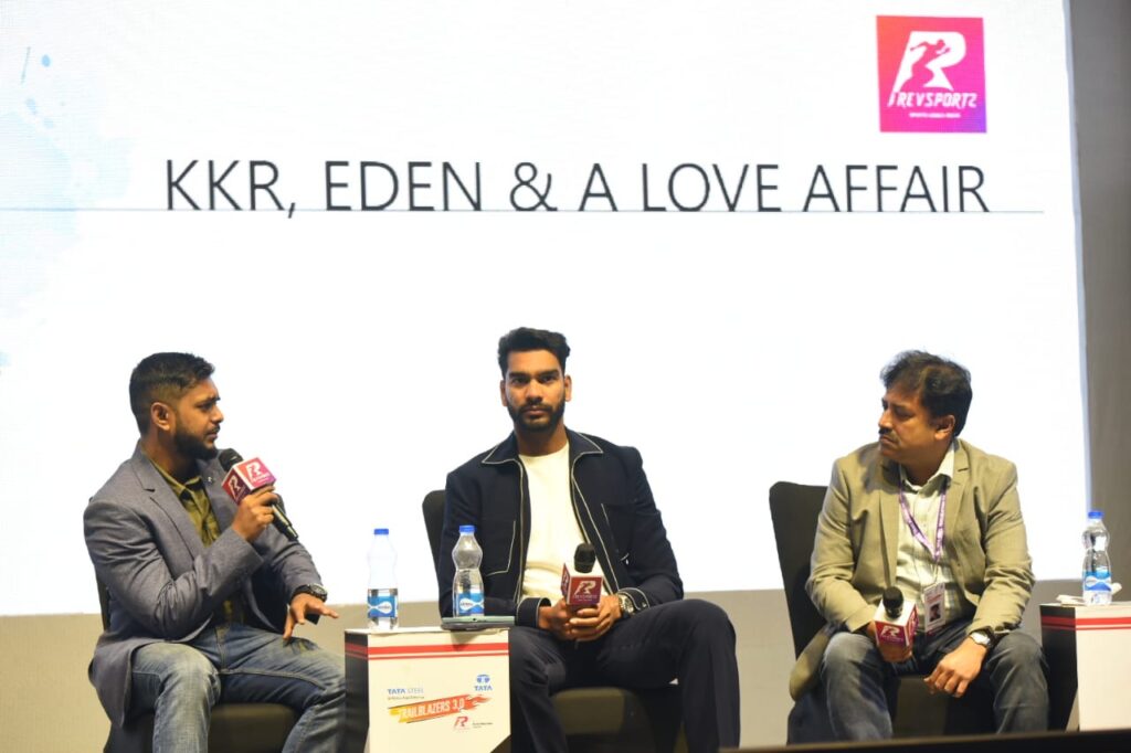 Venkatesh Iyer in KKR, Eden & A Love Affair session at Tata Steel Trailblazers conclave