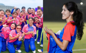 Ahilya Chandel for Japan and Delhi Capitals in the WPL 2025