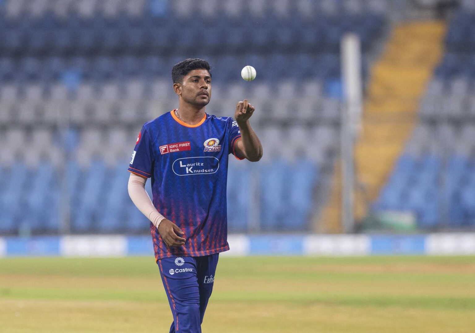 Ashwani Kumar in the nets