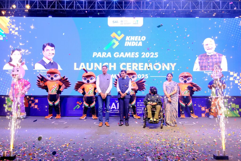 Khelo India Para Games 2025 Unveils Anthem, Mascot, and Logo in New Delhi