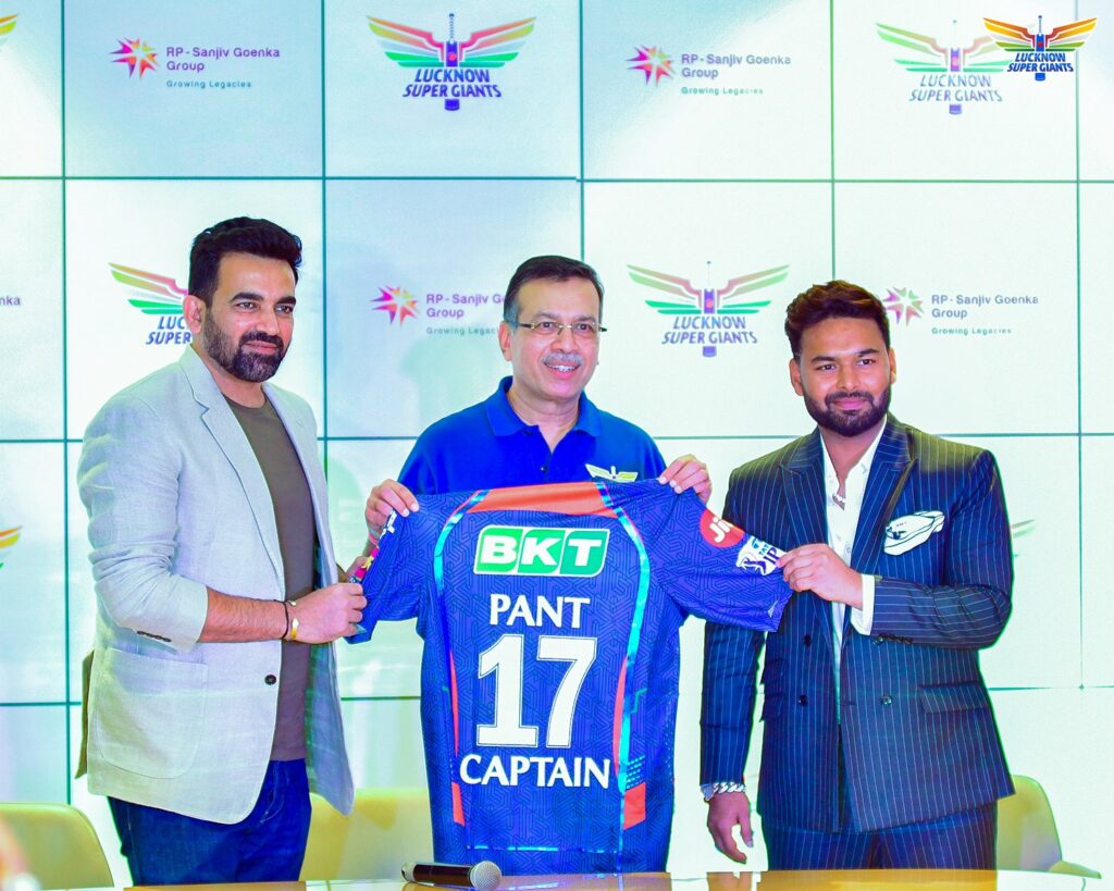 Rishabh Pant announced as the new captain of LSG