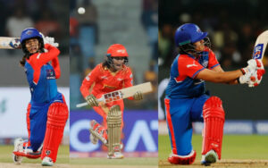 Jemimah Rodrigues and Shafali Verma for DC; Harleen Deol for GG in the WPL 2025