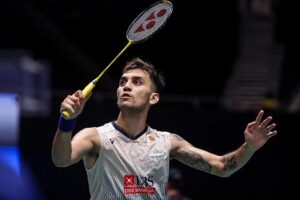 Lakshya Sen in action