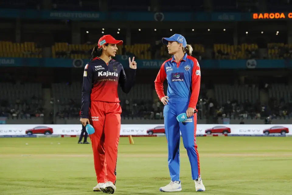 Can Smriti Mandhana’s RCB end Bengaluru leg on a high against DC? Smriti Mandhana for RCB and Meg Lanning for DC in the WPL 2025