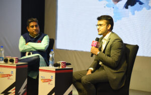 Sourav Ganguly during the session