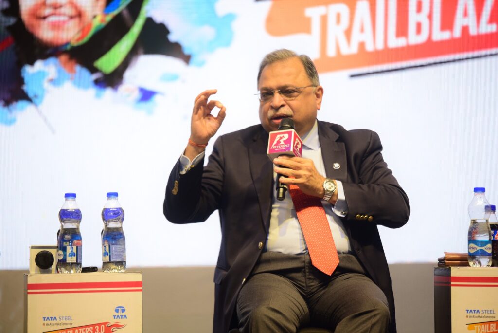 Adille Sumariwalla at the Tata Steel Trailblazers 3.0 conclave 