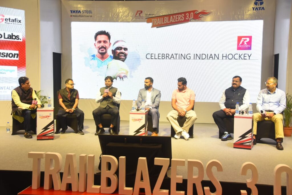 Celebrating Indian Hockey session at the Tata Steel Trialblazers 3.0