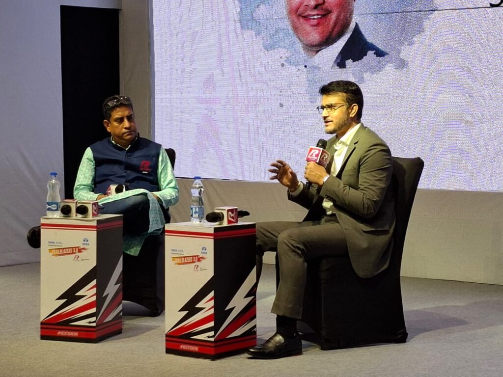 Saurav Ganguly at the Tata Steel Trailblazers Conclave 3.0