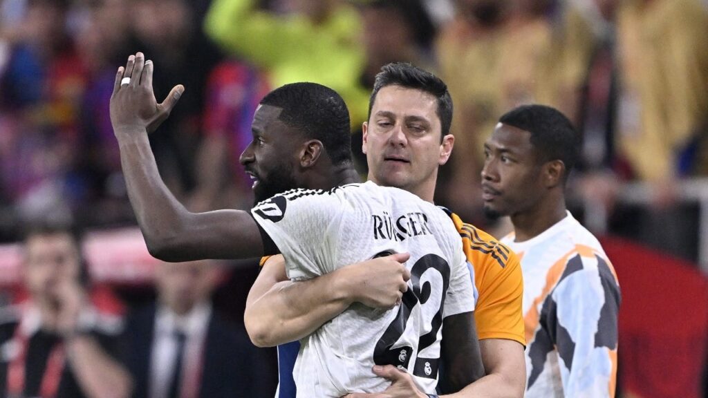 Antonio Rudiger gets six-game ban for throwing ice cube at referee Antonio Rudiger for Real Madrid