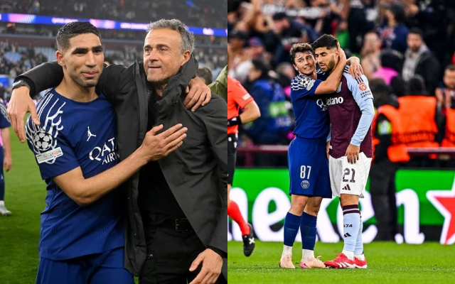 Luis Enrique’s PSG hold on for 5-4 aggregate win as Aston Villa stage thrilling comeback to win 3-2 at Villa Park Aston Villa vs PSG, UCL 2024/24