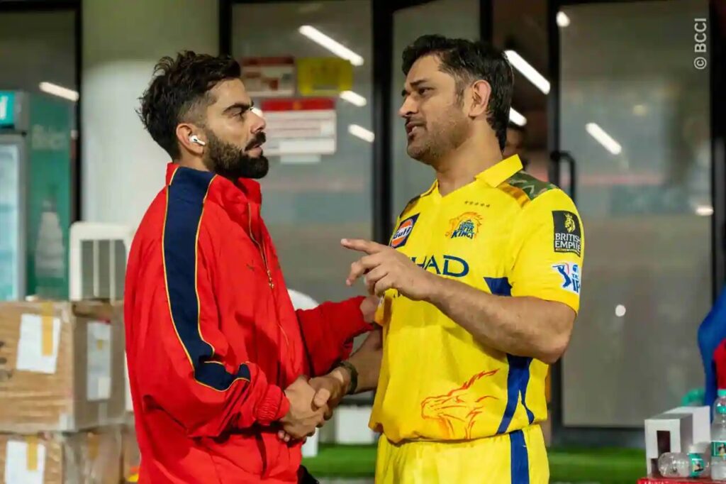 CSK vs SRH, IPL 2025: MS Dhoni Set to Become 4th Indian to Play 400 T20 Matches MS Dhoni with Virat Kohli, IPL 2025