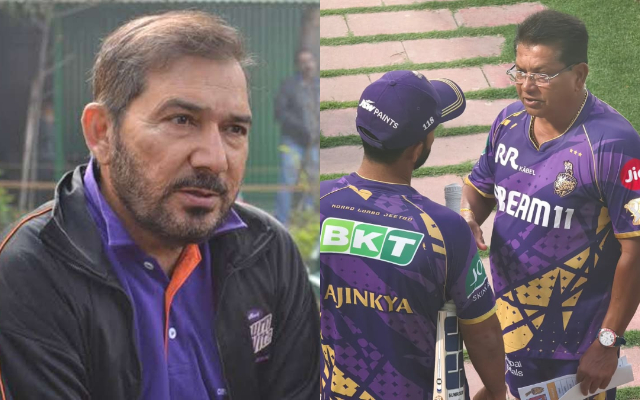 Chandrakant Pandit is the Coach; The Buck Stops There: Arun Lal Arun Lal and Chandrakant Pandit with Ajinkya Rahane