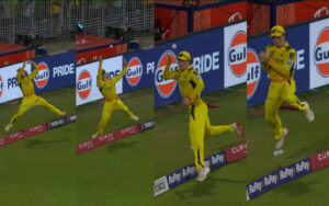 Dewald Brevis taking a stunner vs PBKS, IPL 2025