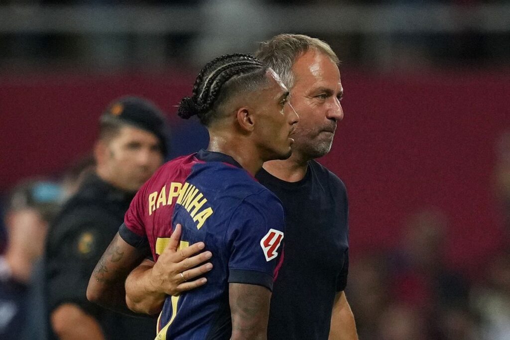 Raphinha ready for Borussia Dortmund quarterfinal: Barcelona coach Hansi Flick Flick on Raphinha