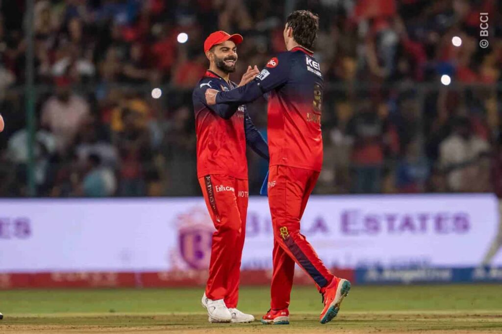 RCB vs RR in Bengaluru, IPL 2025