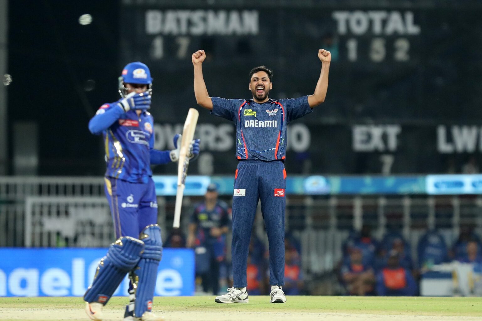 LSG Edge Past MI in Last-Over Thriller as Hardik’s Heroics Fall Short LSG secures their sixth victory against MI in seven games