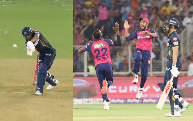Watch: Jofra Archer’s 147.7 kmph delivery Rattles the Stumps of Shubman Gill in GT vs RR clash in IPL 2025 Jofra Archer dismissing Shubman Gill in the GT vs RR, IPL 2025
