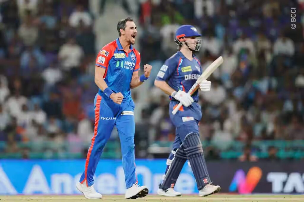 LSG vs DC: Mitchell Starc Dismisses Nicholas Pooran for Fifth Time in T20s Mitchell Starc vs LSG, IPL 2025