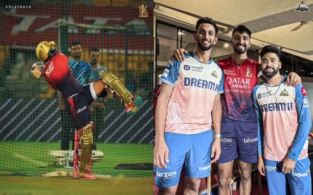 RCB vs GT: Kohli’s Intense Nets, Siraj’s Emotional Reunion & David’s Six-Hitting Spree RCB vs GT, IPL 2025