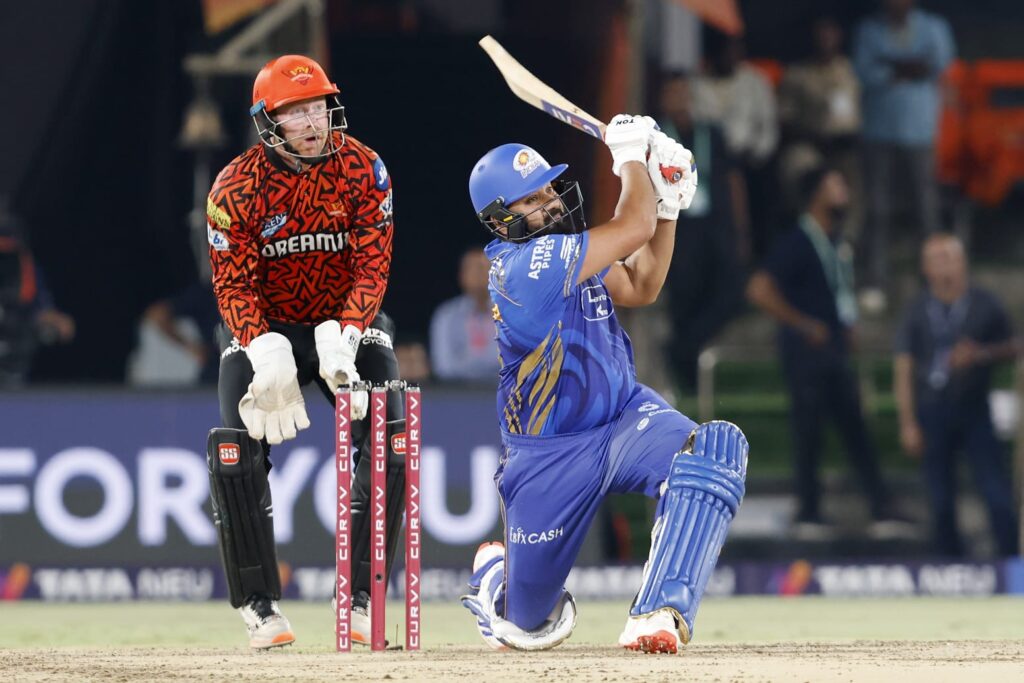 SRH vs MI: Bowlers and Rohit Sharma Lead MI to Fourth Consecutive Win in IPL 2025 Rohit Sharma for MI vs SRH, IPL 2025
