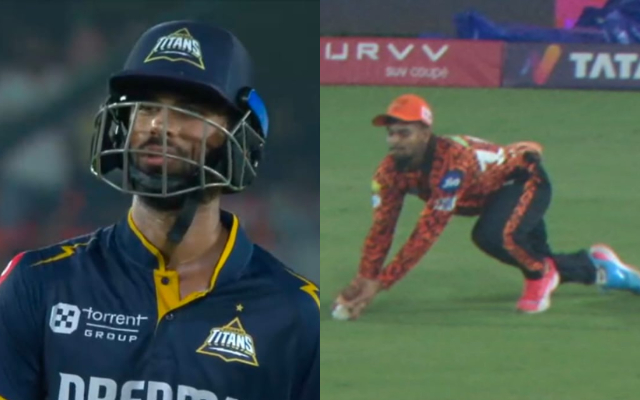 Washington Sundar’s Controversial Dismissal Sparks Debate in SRH vs GT Clash in IPL 2025 Washington Sundar's controversial dismissal vs SRH, IPL 2025