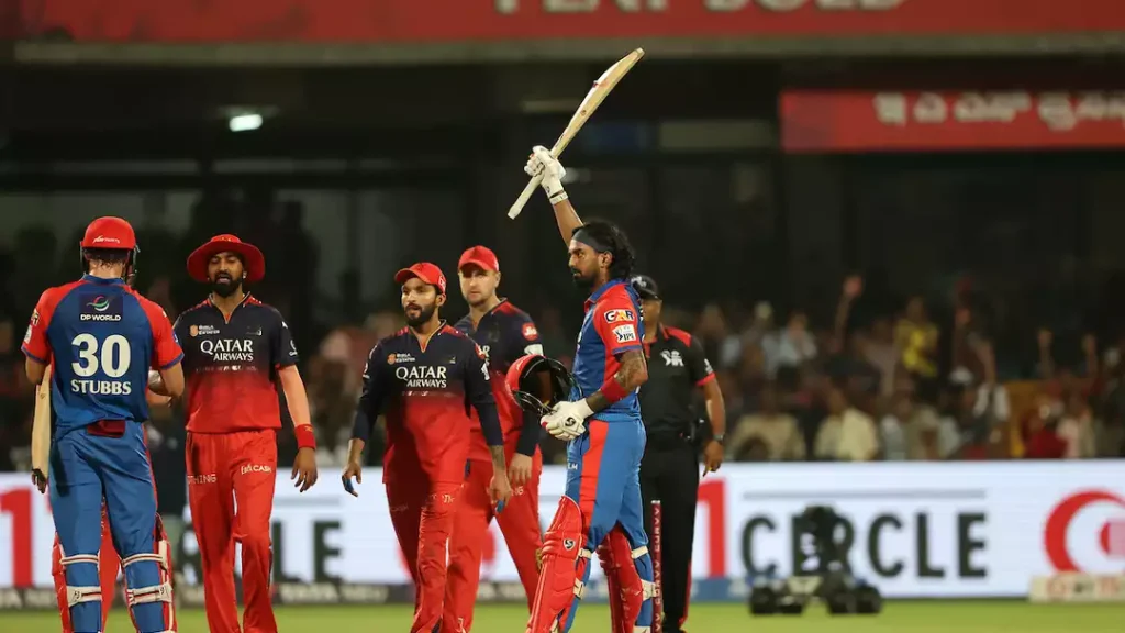 RCB vs DC: On ‘home’ patch, DC’s KL Rahul steals RCB’s thunder